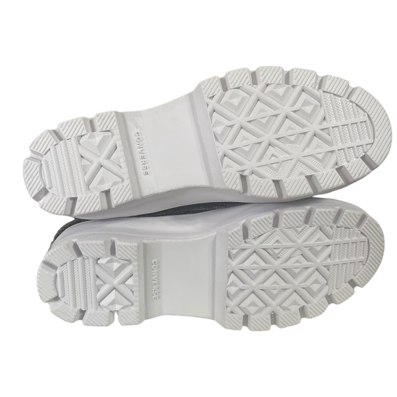 Converse All Star High Top Sherpa Platform Lugged Cozy Women’s Gray Size 8 - Picture 8 of 8